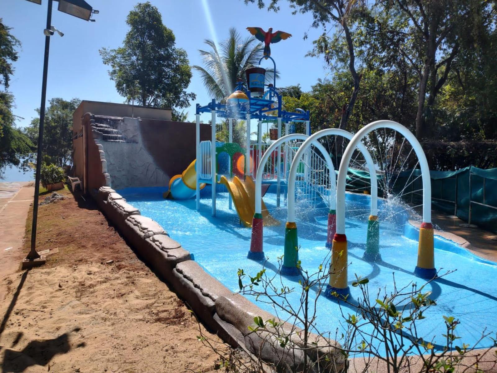 Aldeia Do Lago Caldas Novas Lindo Apt Com Cozinha Mobilia Nova Pode Levar Bebidas Na Area Das Piscinas Eksteriør billede